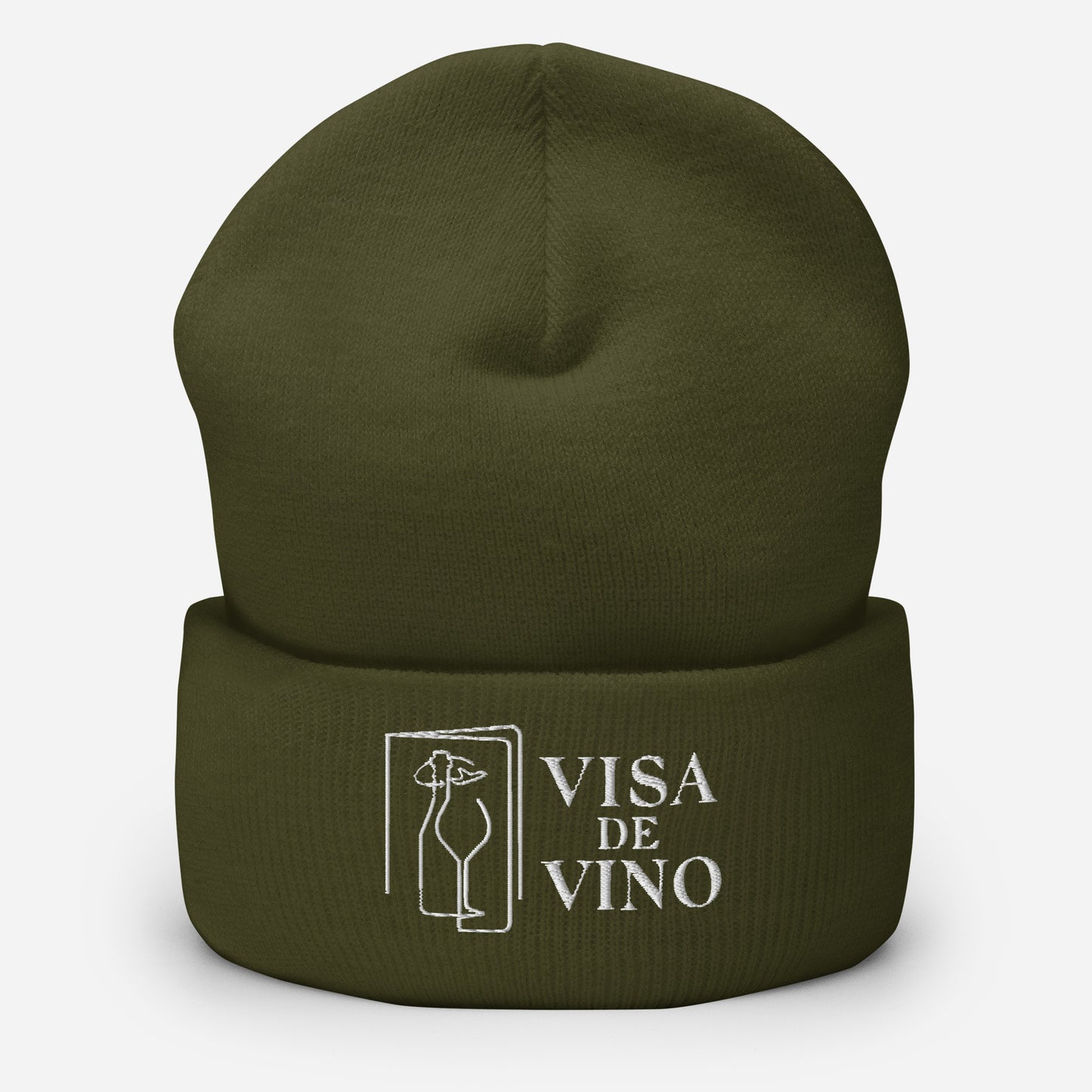 Cuffed Embroidered Beanie