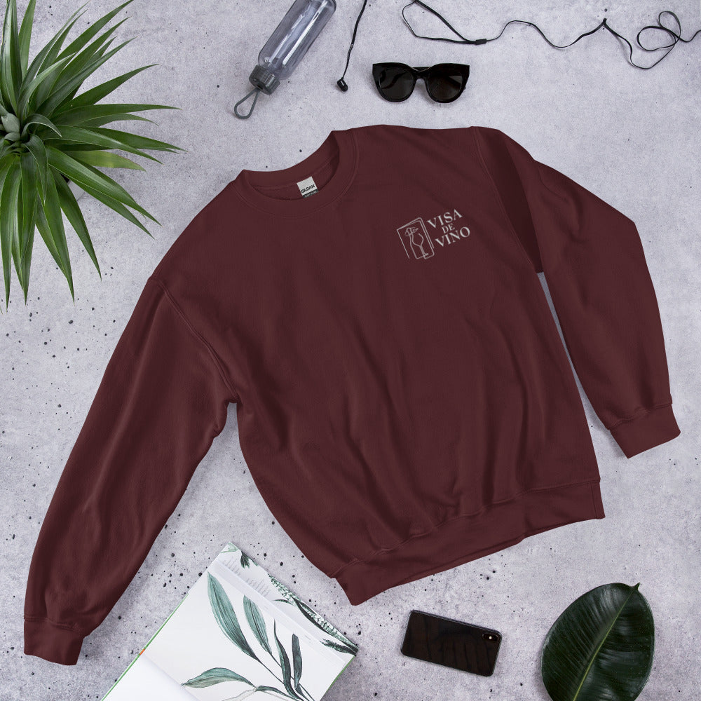 Visa de Vino Embroidered Sweatshirt