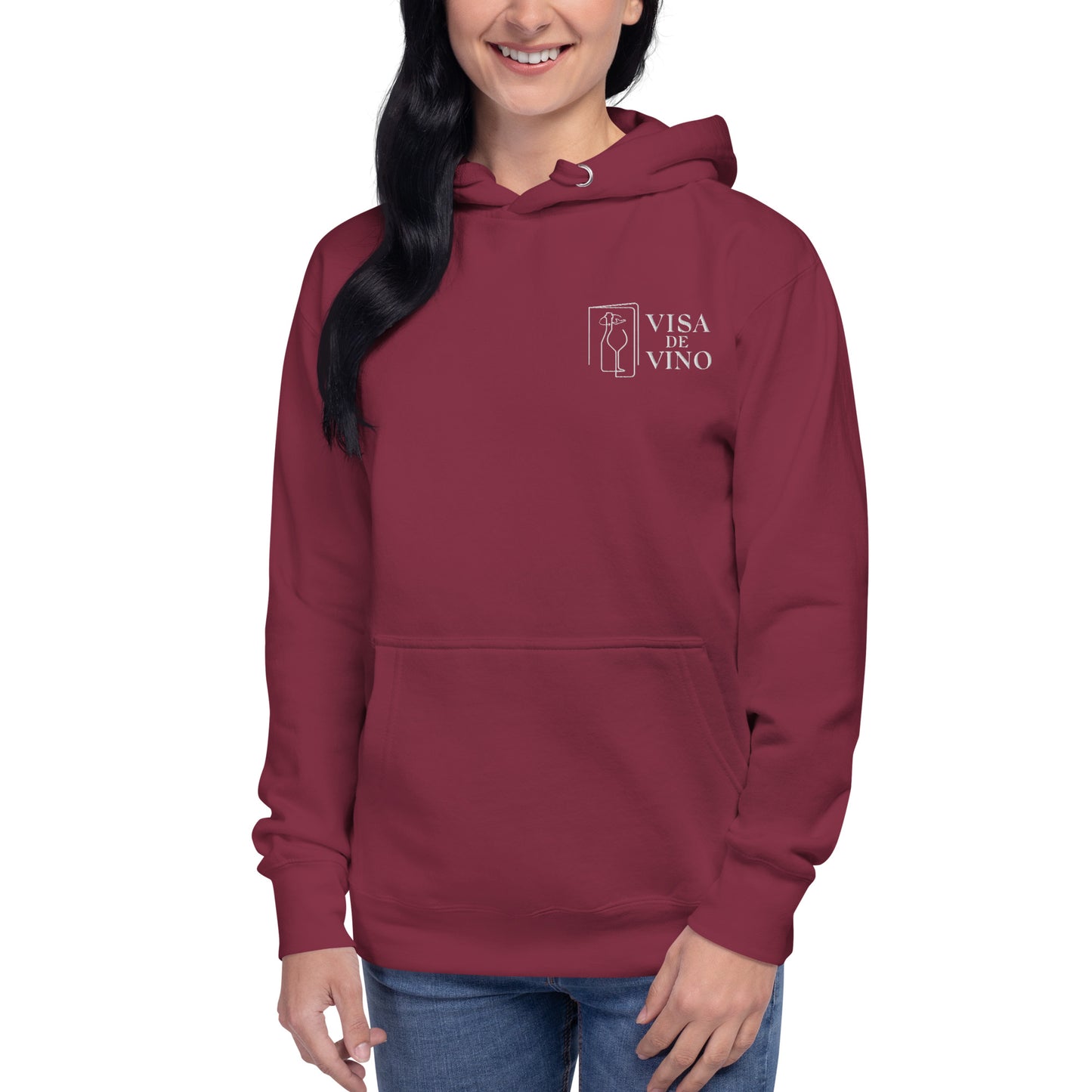 Visa de Vino Embroidered Hoodie