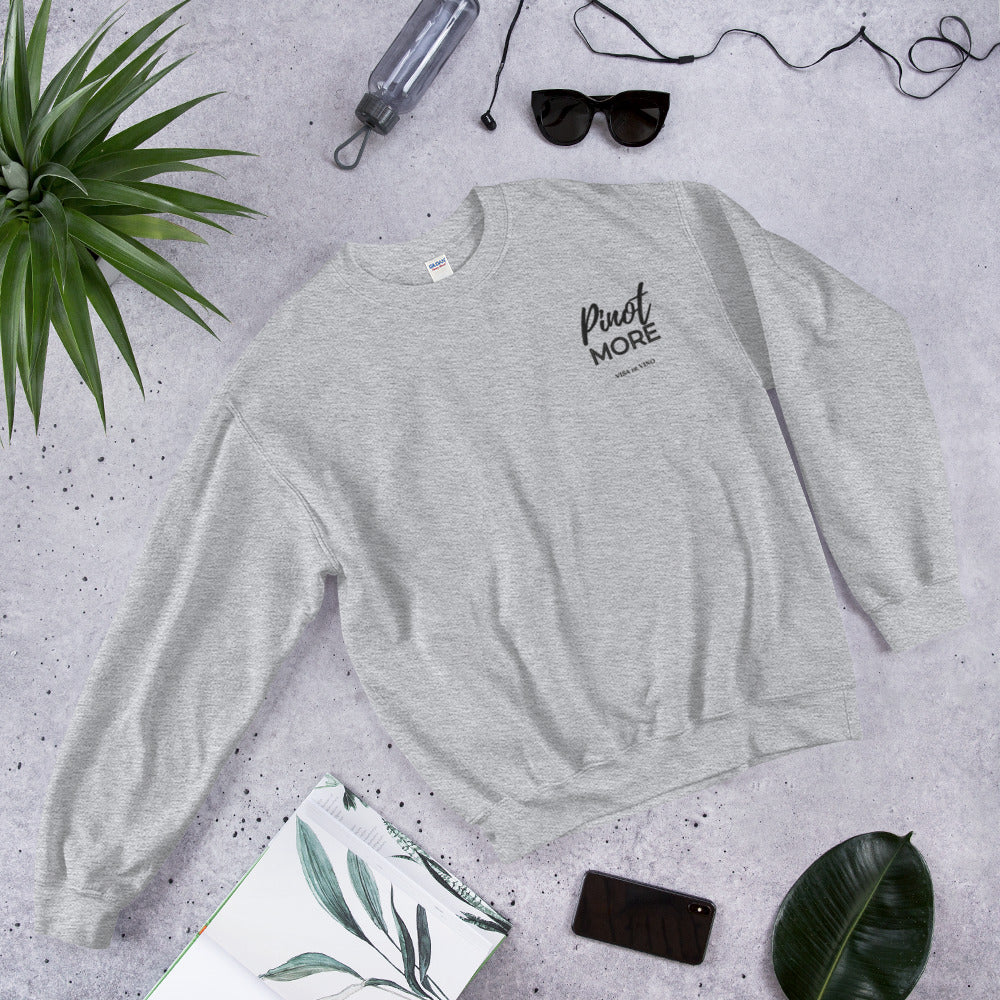 PINOT MORE Embroidered Sweatshirt