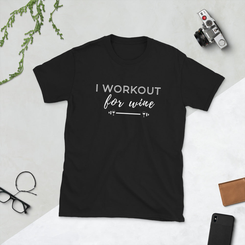 I Workout for Wine T-shirt